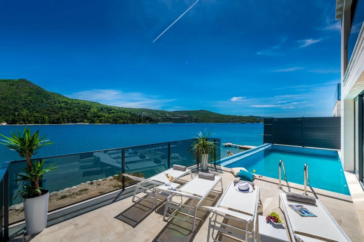 Image 6 of Captivating Dubrovnik Villa Villa Belle Riviere Private Infinity Pool Next To The Sea Slano