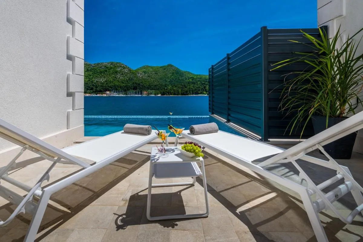 Image 3 of Captivating Dubrovnik Villa Villa Belle Riviere Private Infinity Pool Next To The Sea Slano